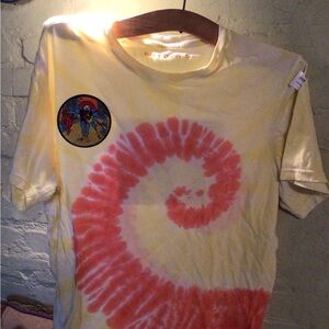 NEW! Upcycled Grateful DeadTie-Dye T-Shirt with Patch